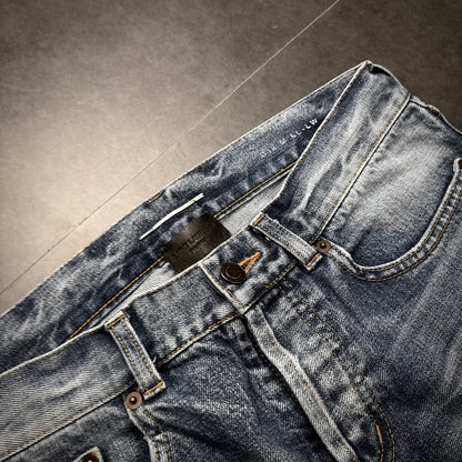 Saint Lauren Painted Denim