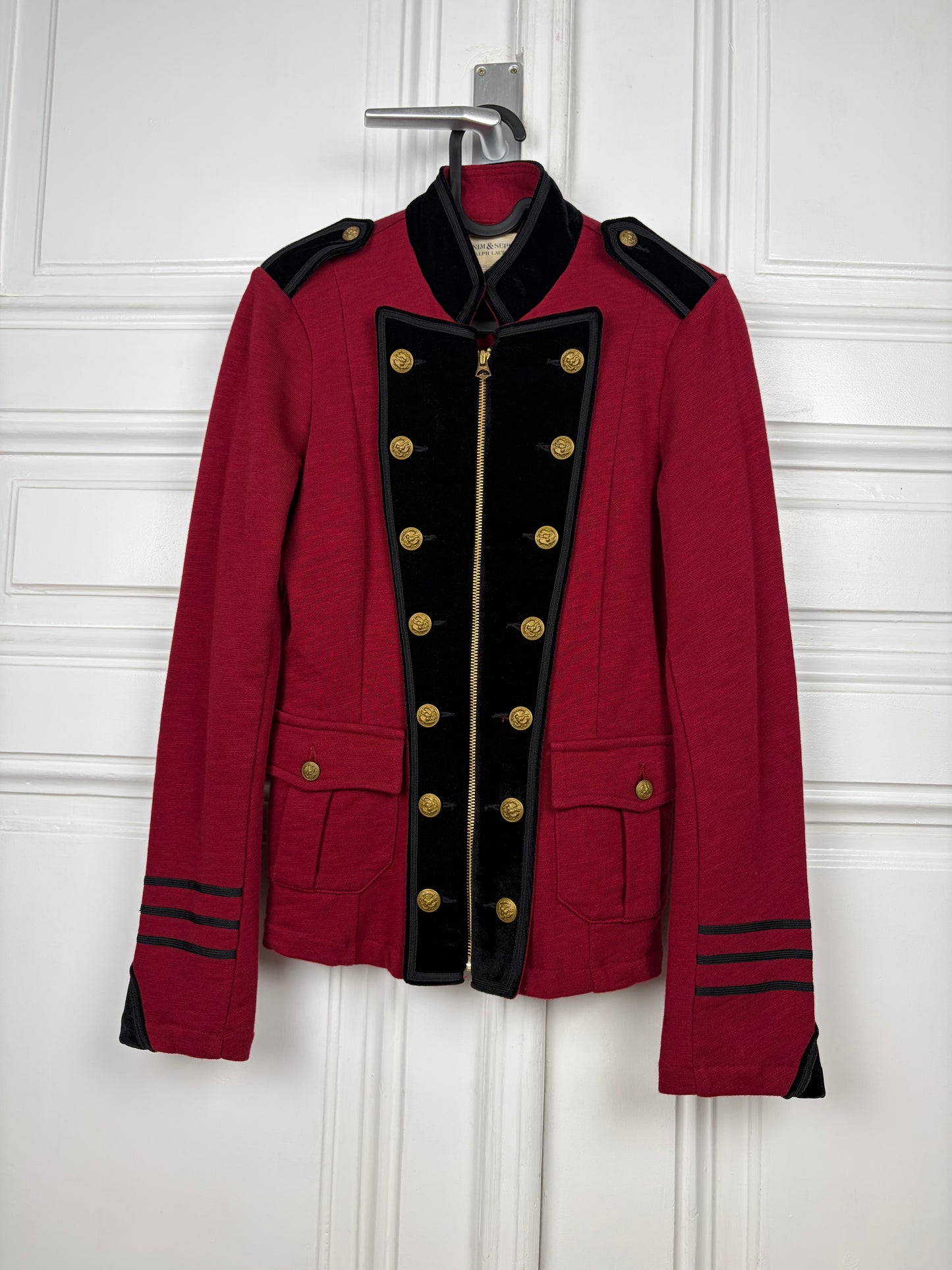 Ralph Lauren Velour Napoleon Jacket