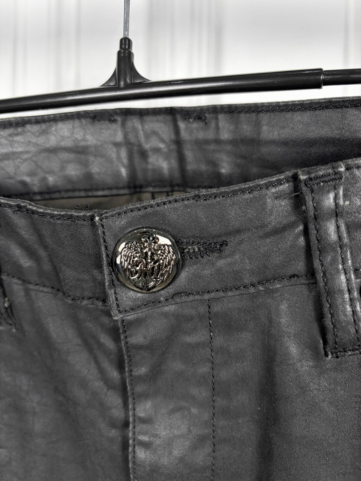 Faith connexion waxed jeans
