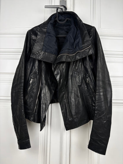 Rick Owens Olmar&Mirta Classic Biker Leather Jacket