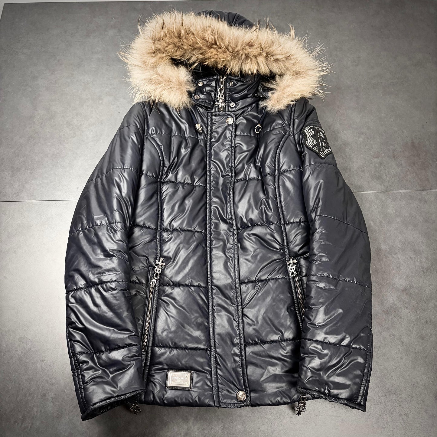 Philipp plein fur jacket