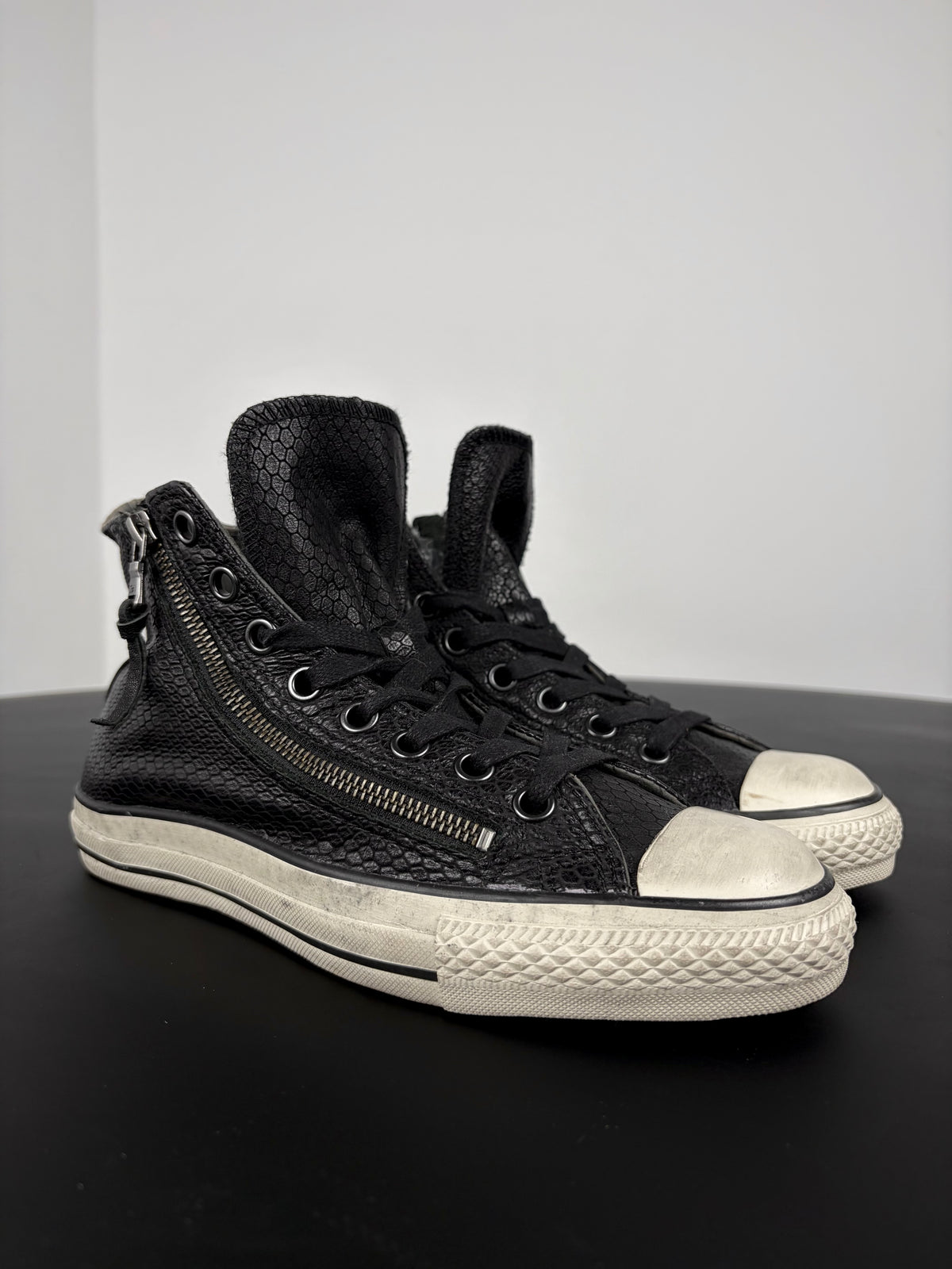 John Vervatos Snakeskin Sneaker