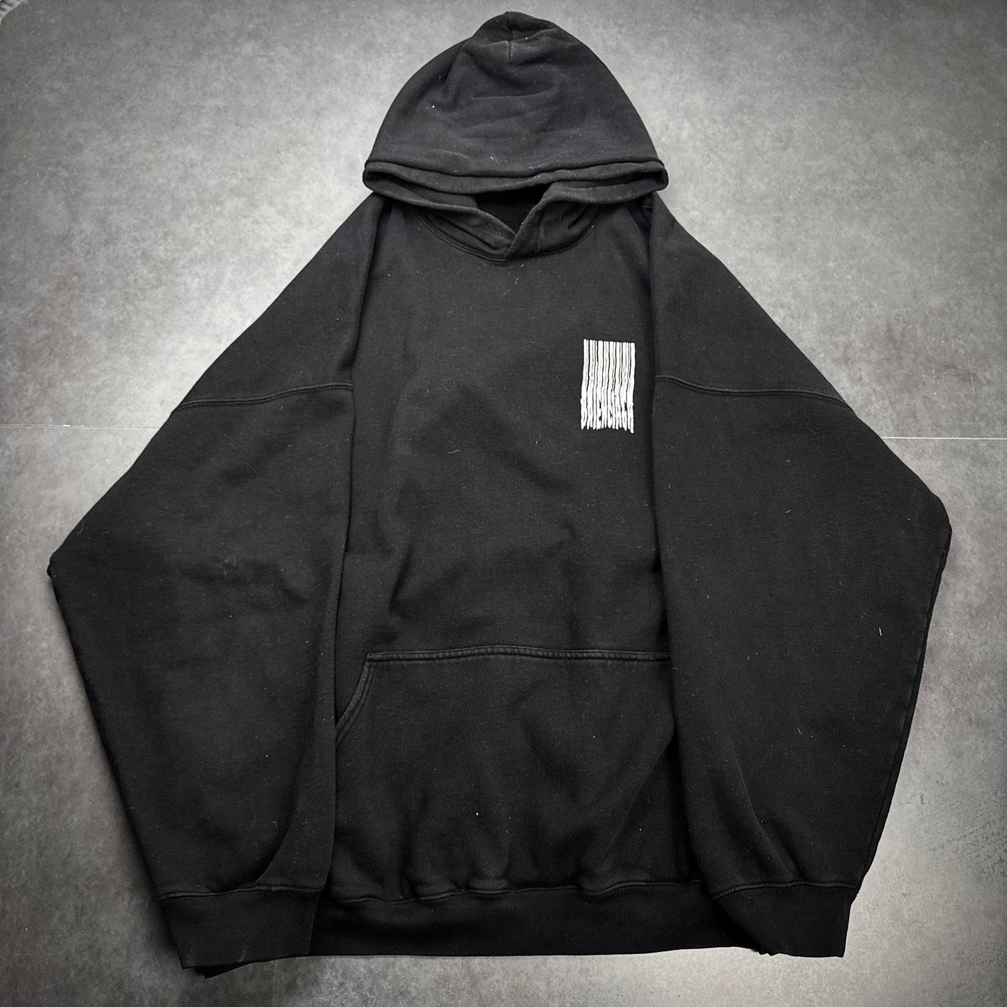 Balenciaga barcode hoodie