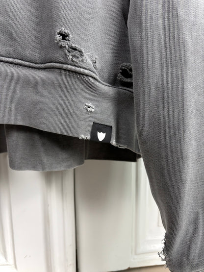 HTC Heavy Distressed Shield Hoodie