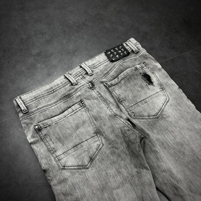 Philipp Plein Skull Crash Denim