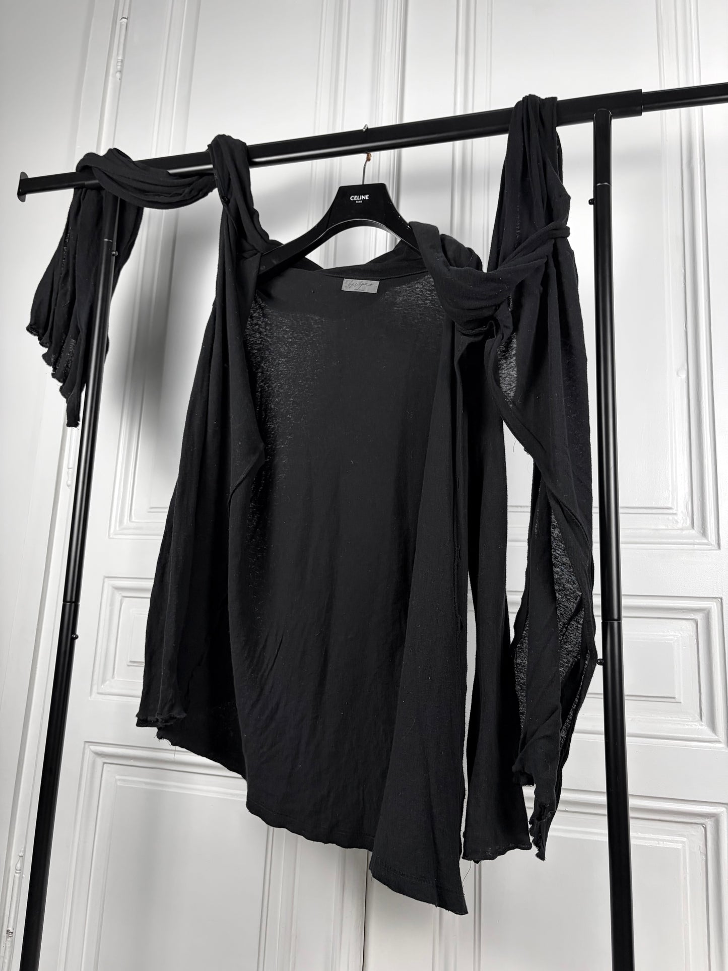 Yohji Yamamoto Scarf Cardigan
