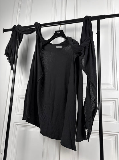 Yohji Yamamoto Scarf Cardigan