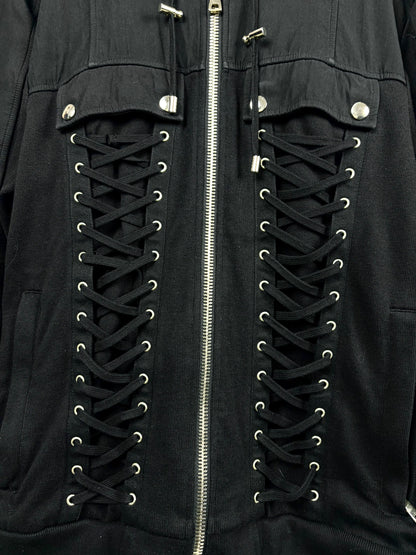 Balmain Lace Zip-Jacket