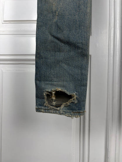 Saint Laurent 2015 Crash Denim
