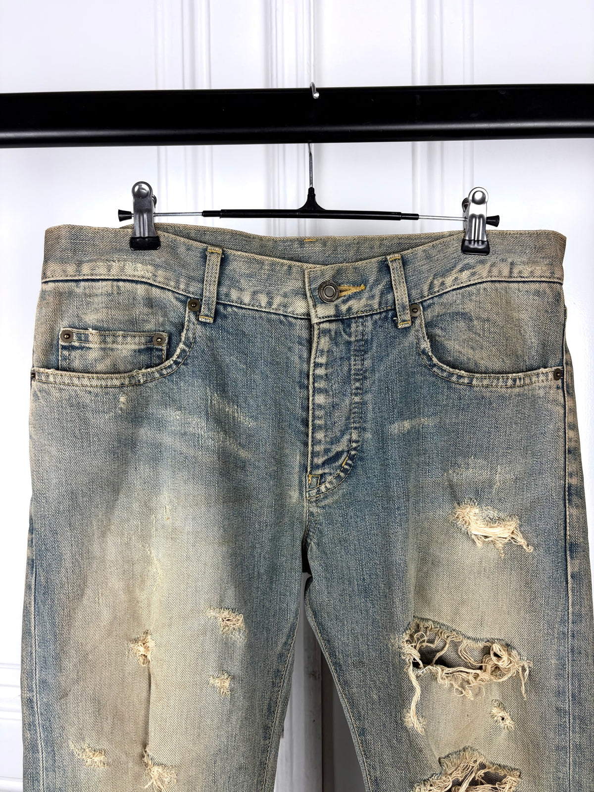 Saint Laurent Crash Denim