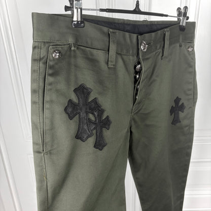 Chrome Hearts Japanese Exclusive Bootcut Chinos