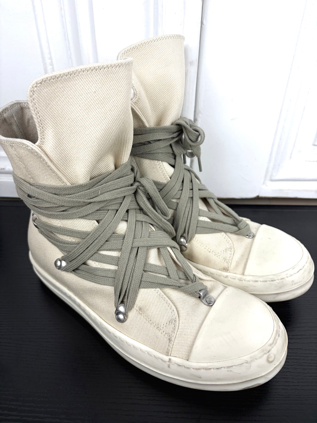 Rick Owens Megalace High Top Ramones