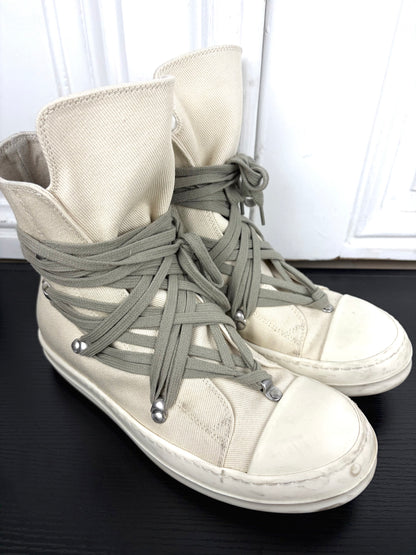 Rick Owens Megalace High Top Ramones