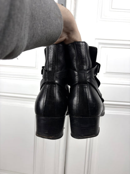 Saint Laurent Buckle Boots