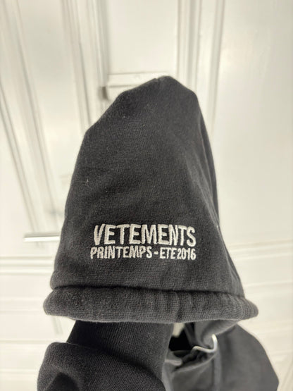 Vetements OG Metal Reversible Hoodie