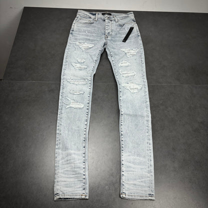 Amiri x Swarovski Denim