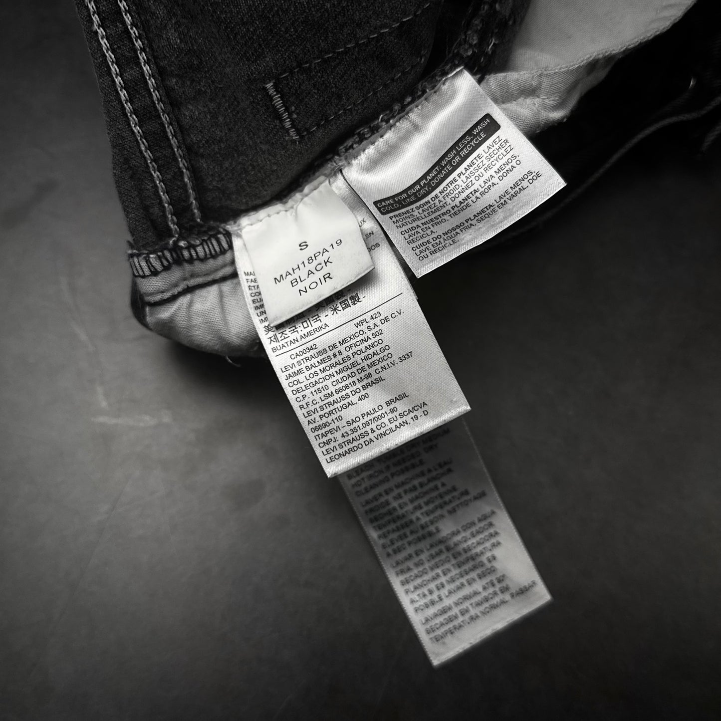 Vetements Logo Denim