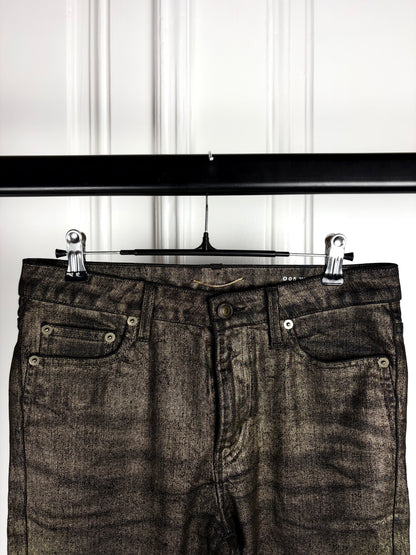 Saint Laurent Gold Coated D05 Denim