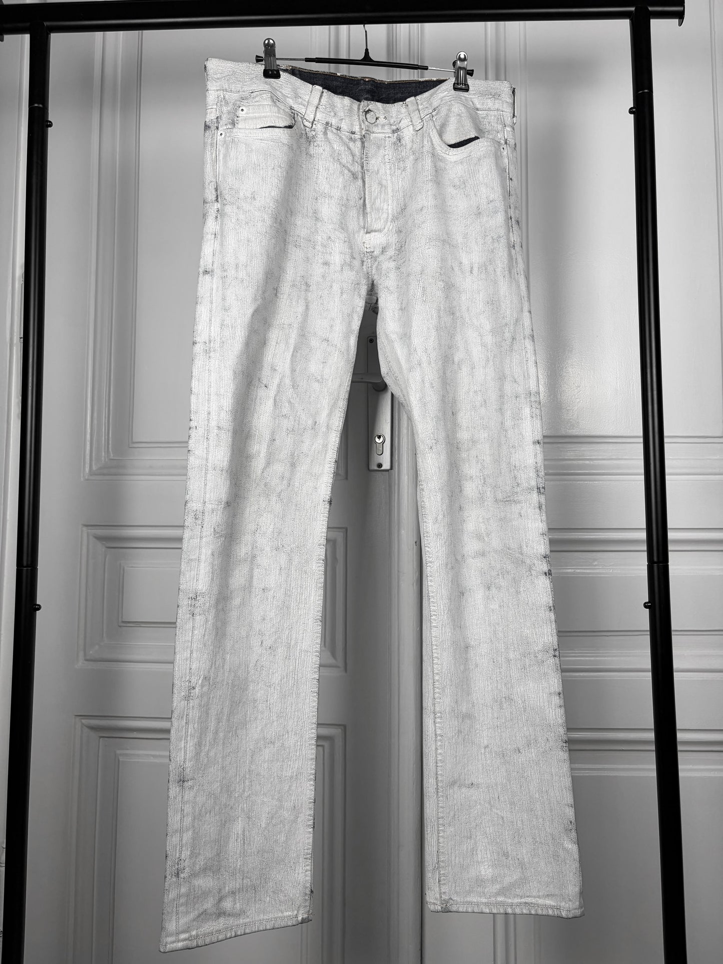 Maison Margiela x H&M painted denim