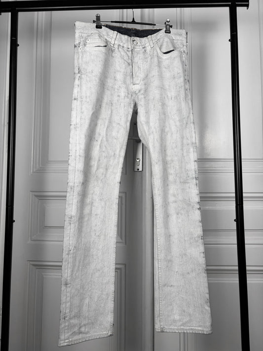 Maison Margiela x H&M painted denim