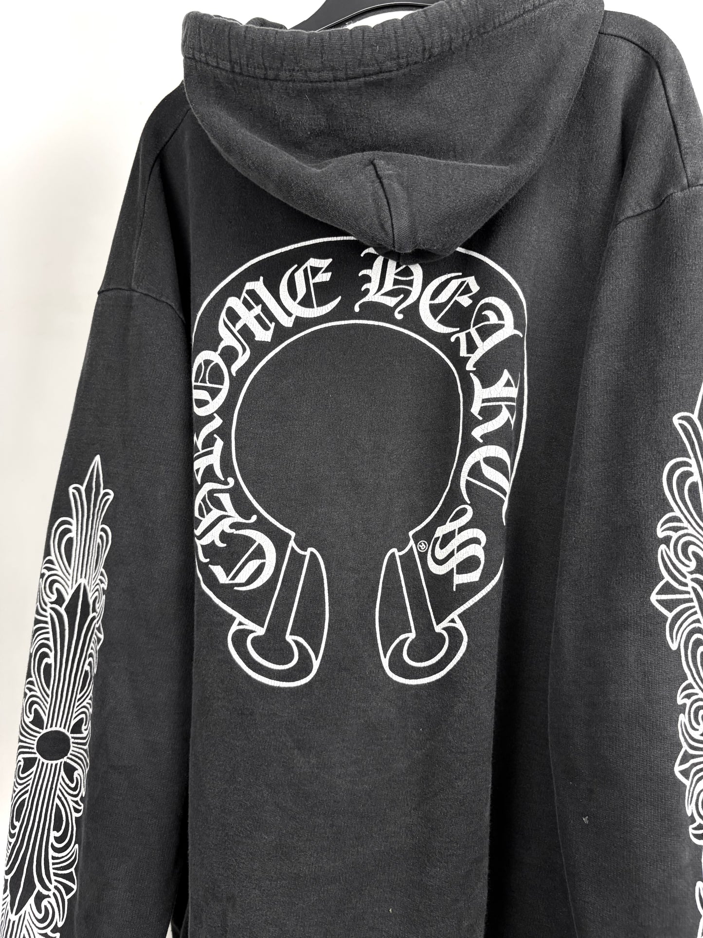 Chrome Hearts Horseshoe Floral Zip Zoodie