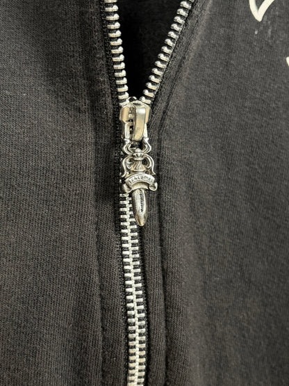 Chrome Hearts Plus Cross Dagger Zip Hoodie
