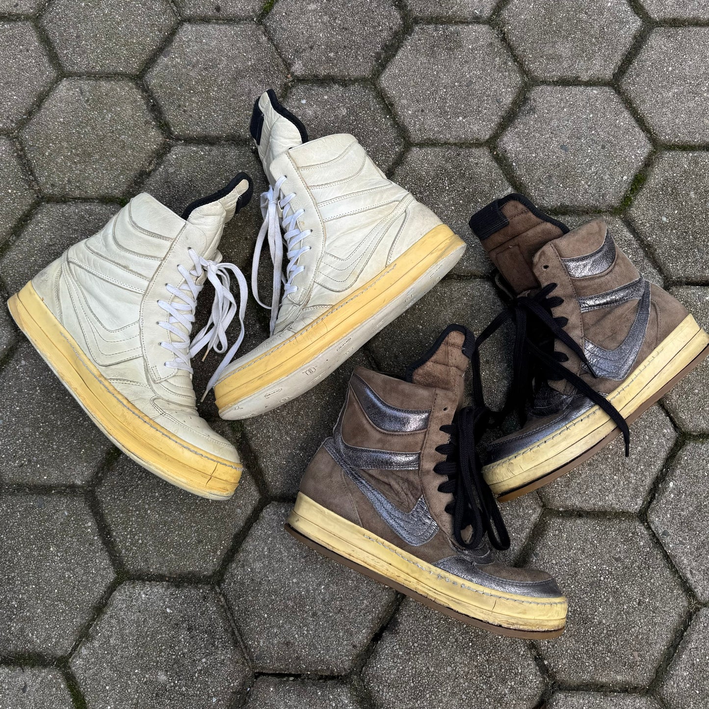Rick Owens 07 „Wishbone“ Dunks