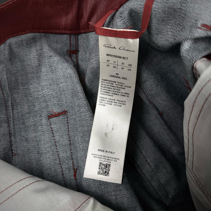 Rick Owens "Coated wax" Bolan S/S23 LIDO