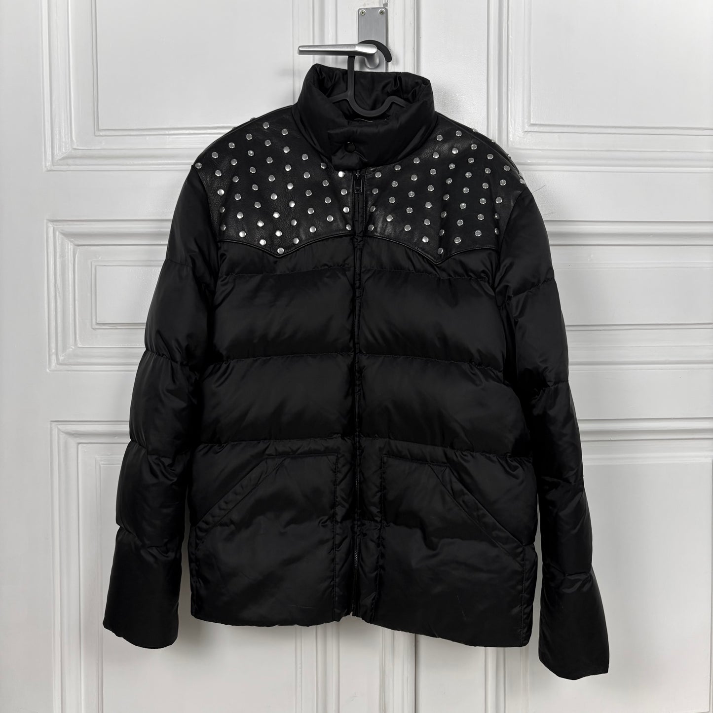 Saint Laurent FW2014 Studded Puffer Jacket