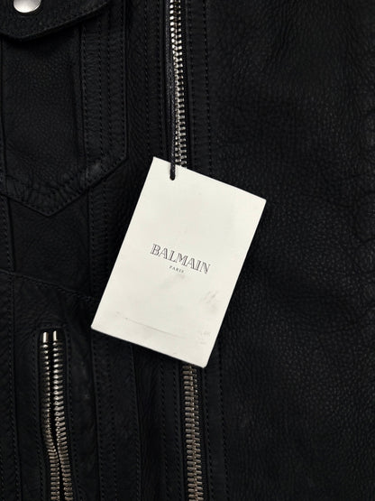 Balmain by Olivier Rousteing Multi Zip Biker Jacket