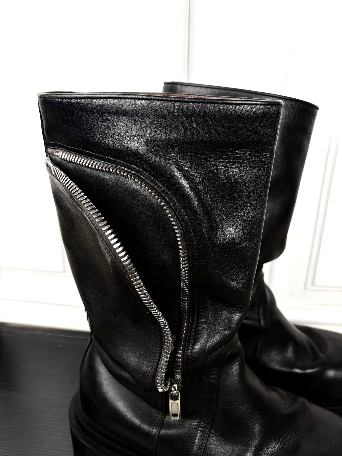 Rick Owens Bauhaus Bogun Boots