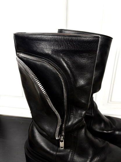 Rick Owens Bauhaus Bogun Boots