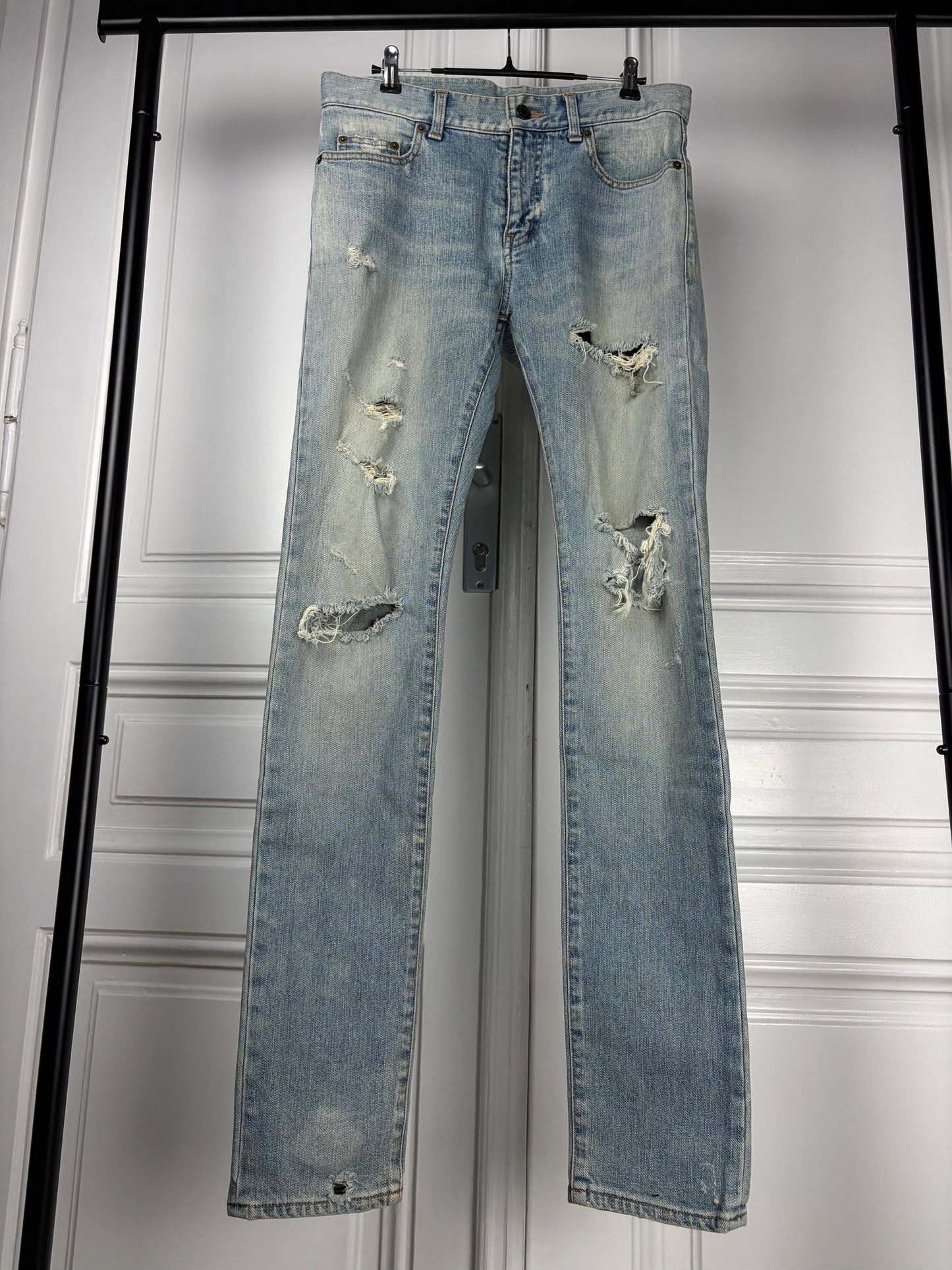 Saint Laurent 2016 Crash Denim