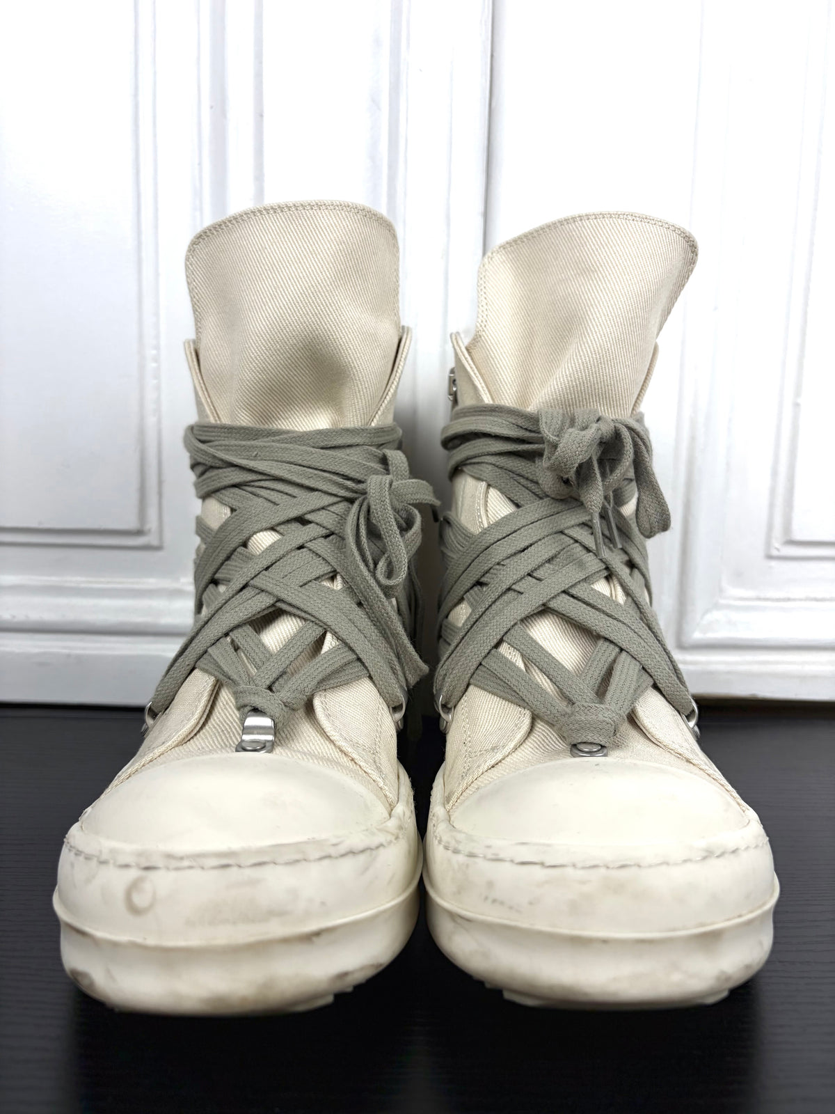 Rick Owens Megalace High Top Ramones