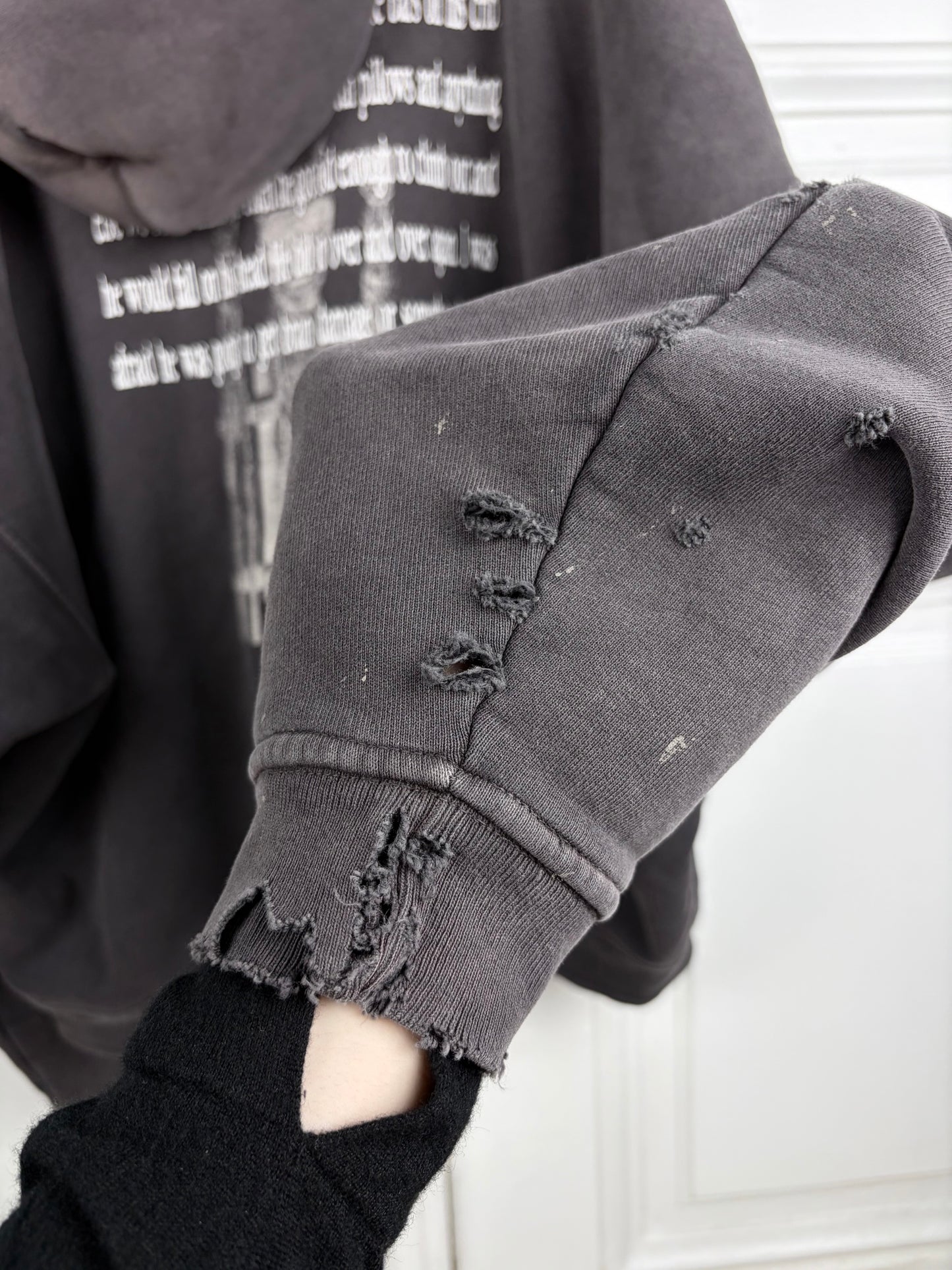 Enfants Riches Déprimés head against the bars Hoodie