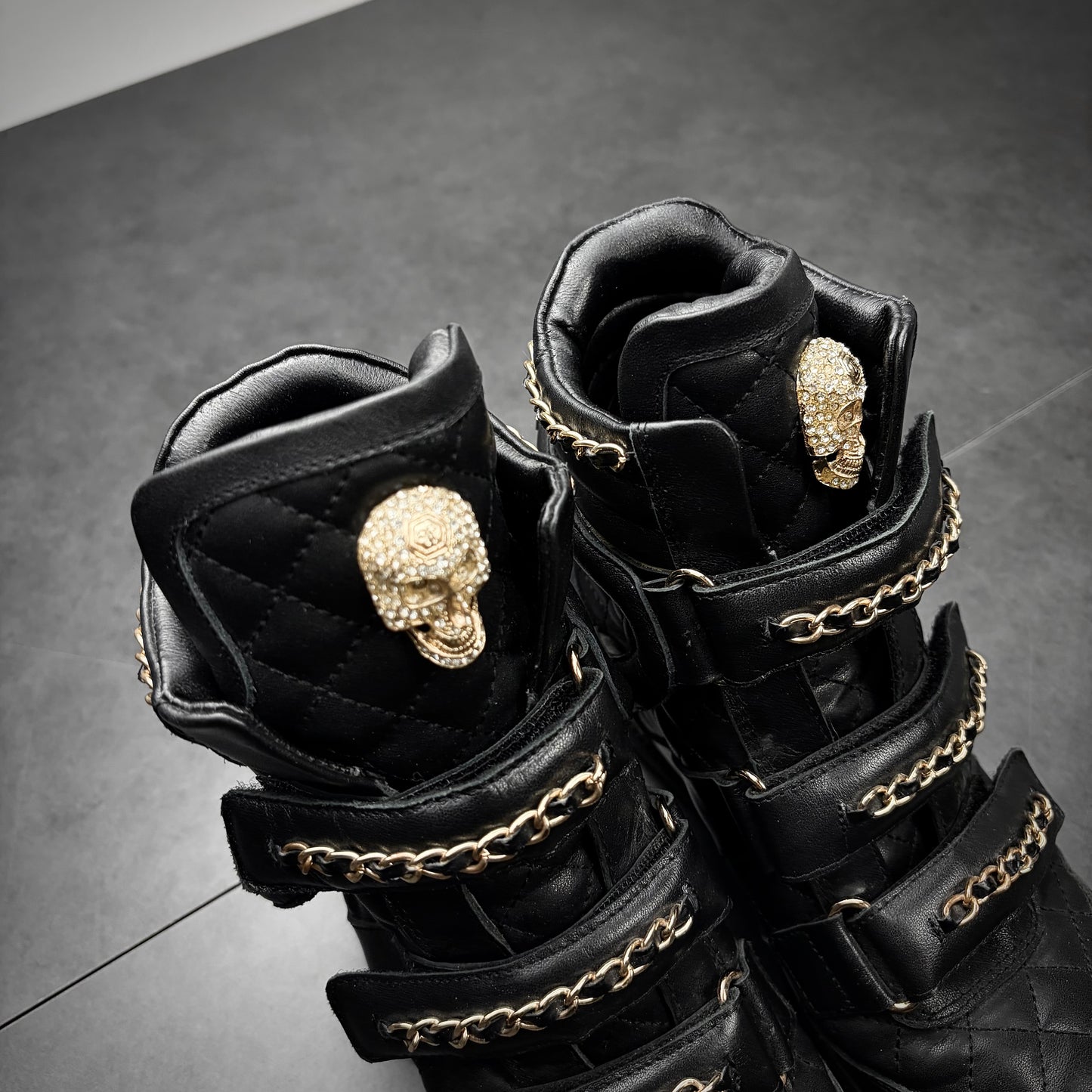 Philipp Plein Skull Wedges