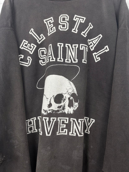 Saint Michael Distressed Sweater