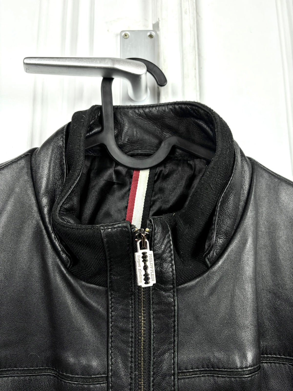 Philipp Plein Leather Jacket