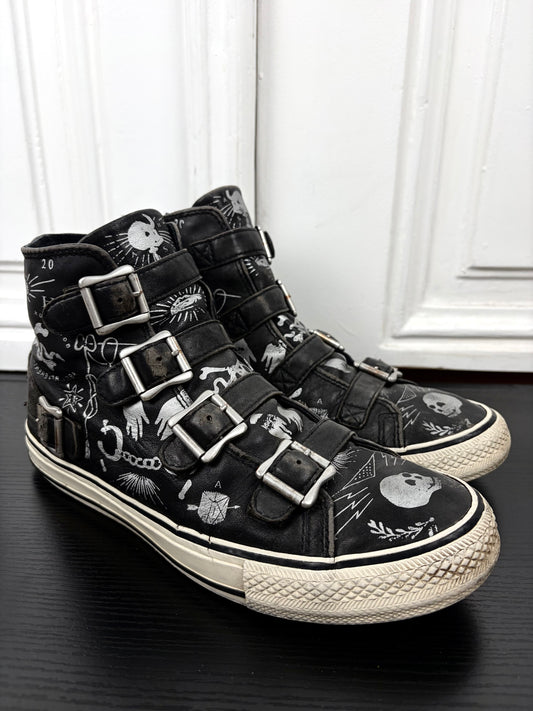 Ash Skull Buckle Sneaker