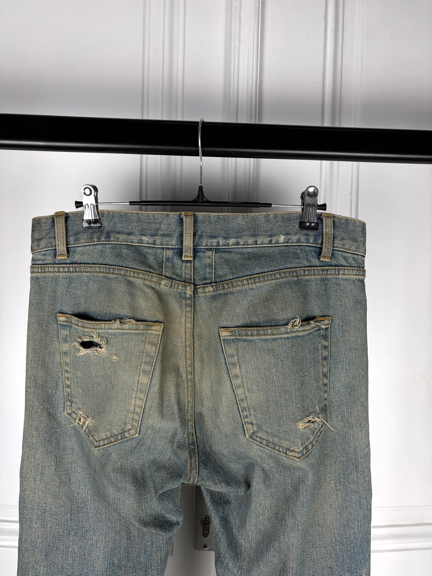 Saint Laurent 2015 Crash Denim
