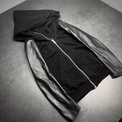 Rick Owens Olmar&Mirta Leather Wizard Hoodie