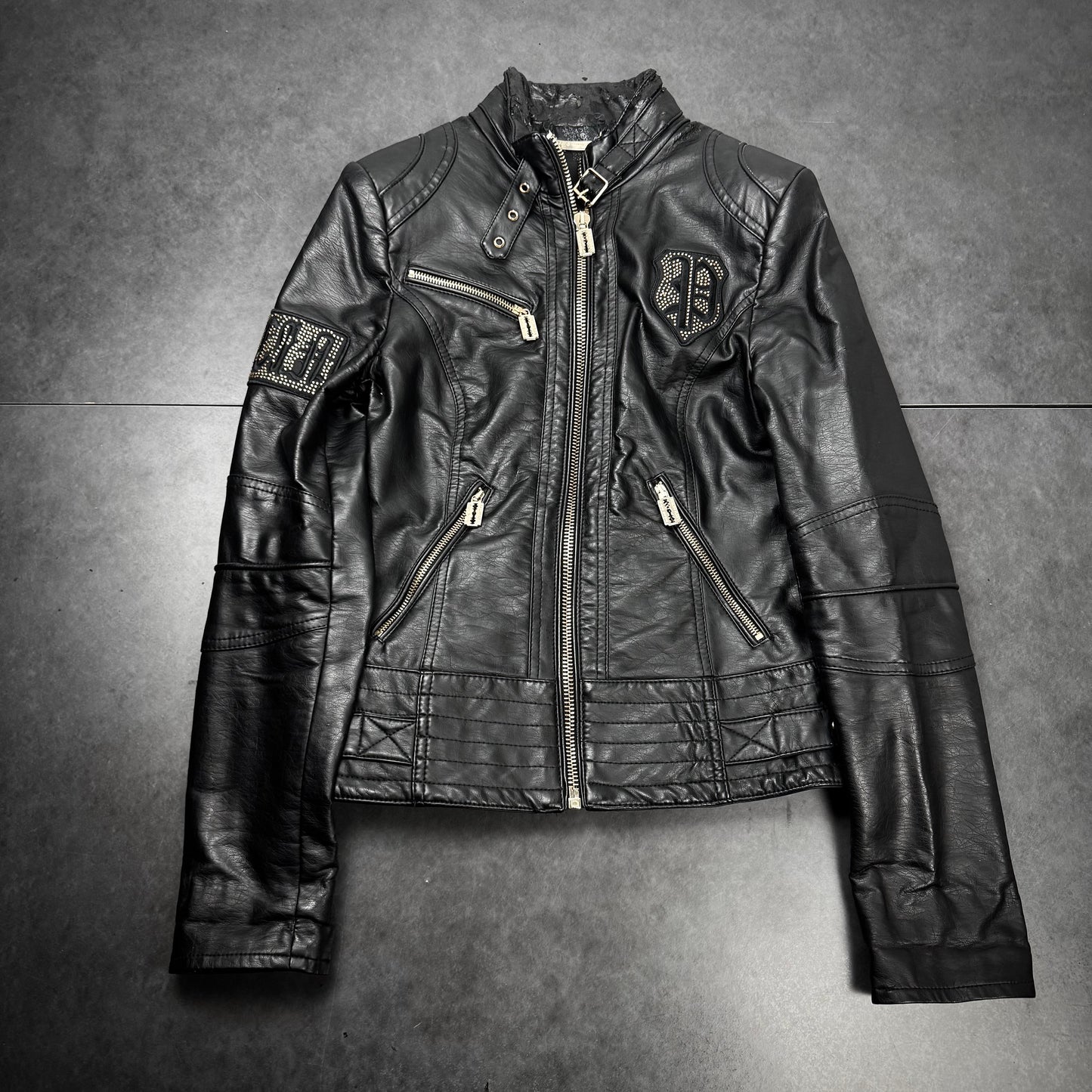 Philipp plein Razorblade leather jacket