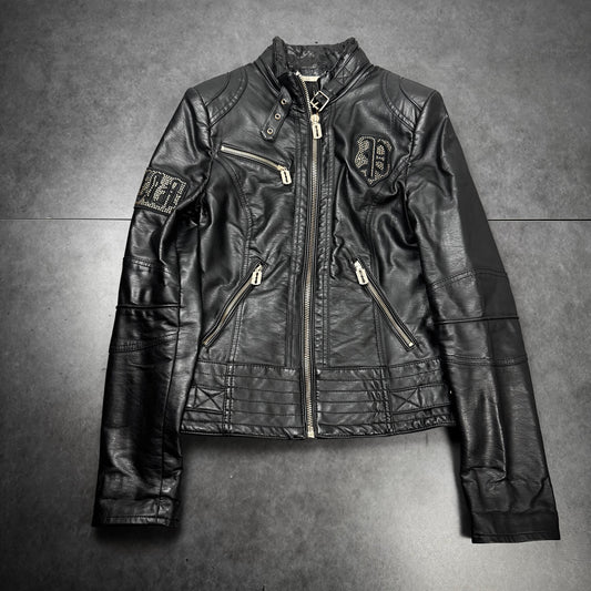 Philipp plein Razorblade leather jacket