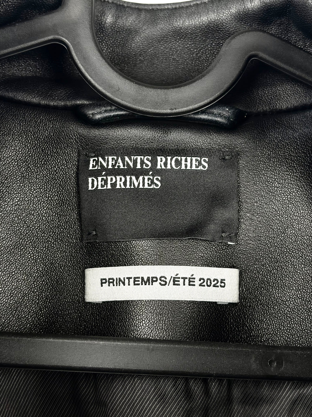 Enfants Riches Déprimés 2025 Leather Fencing Jacket