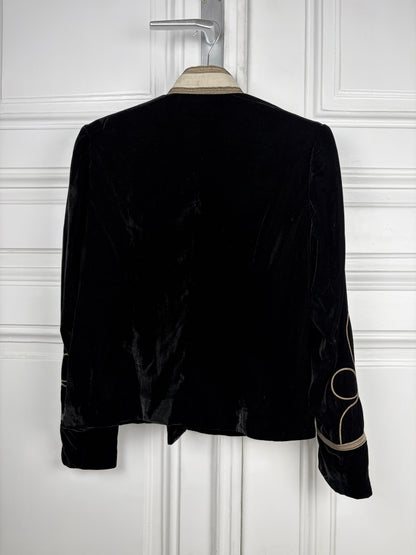 Ralph Lauren Velour Napoleon Jacket