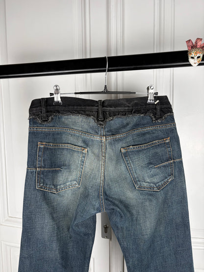 Dior Cummerbund Denim By Hedi Slimane