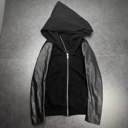 Rick Owens Olmar&Mirta Leather Wizard Hoodie
