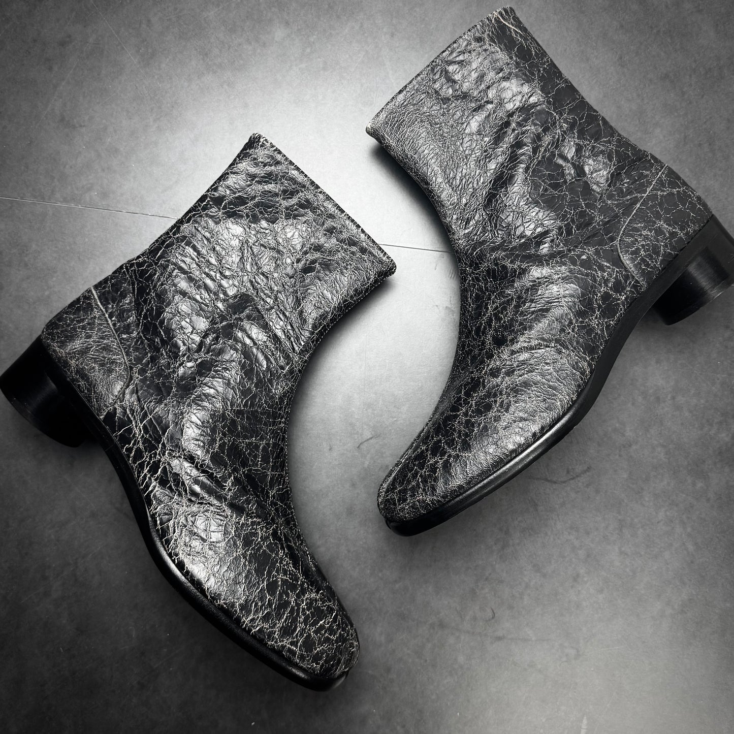 Maison Margiela Cracked Tabi Boots
