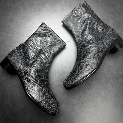 Maison Margiela Cracked Tabi Boots