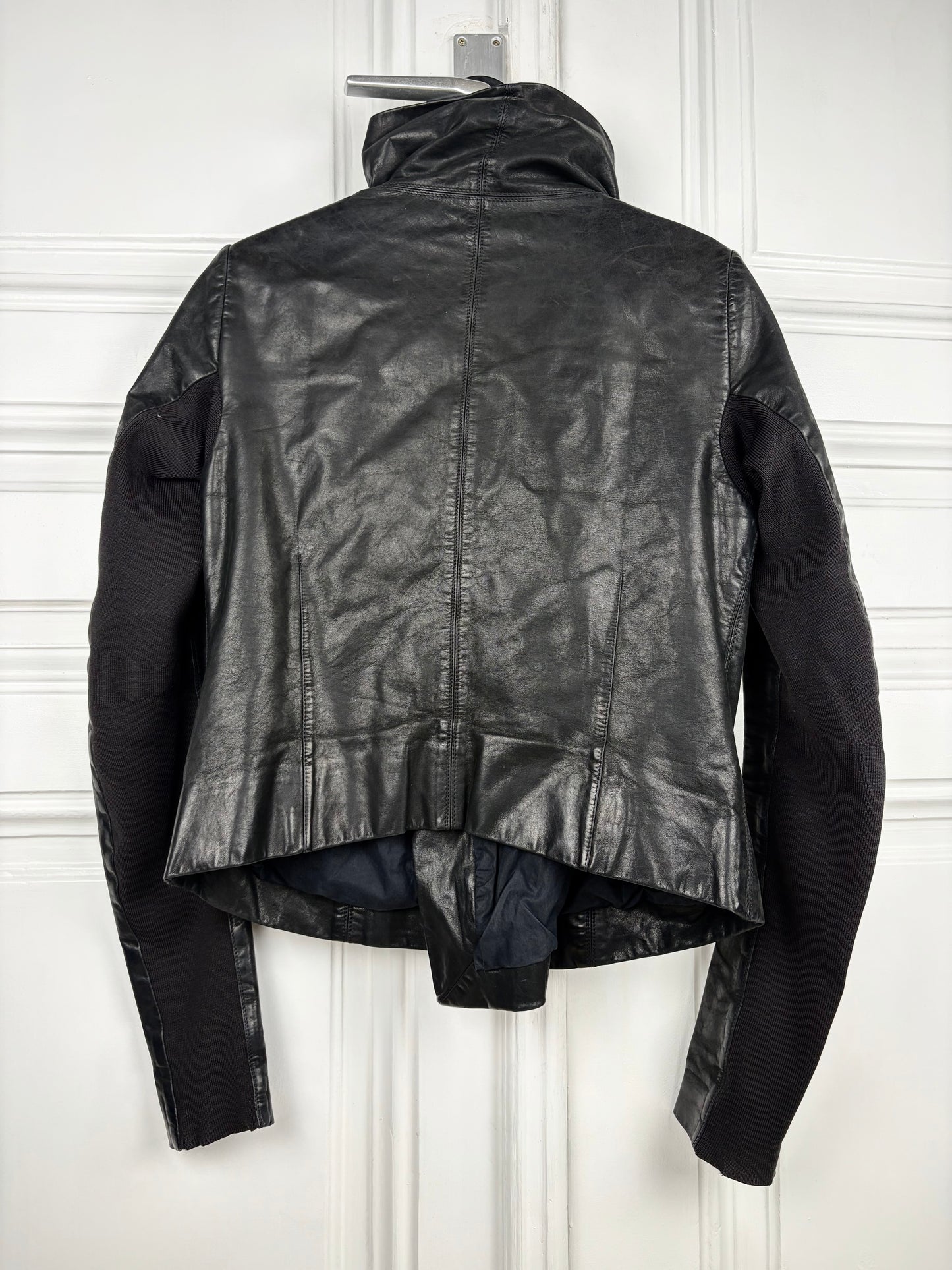 Rick Owens Olmar&Mirta Classic Biker Leather Jacket